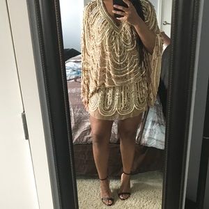 Jovani Silk Sequin Dress!!